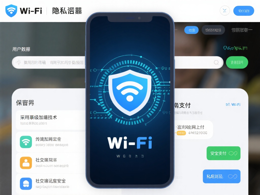 安全保障：采用顶级加密技术，让用户数据在传输过程中